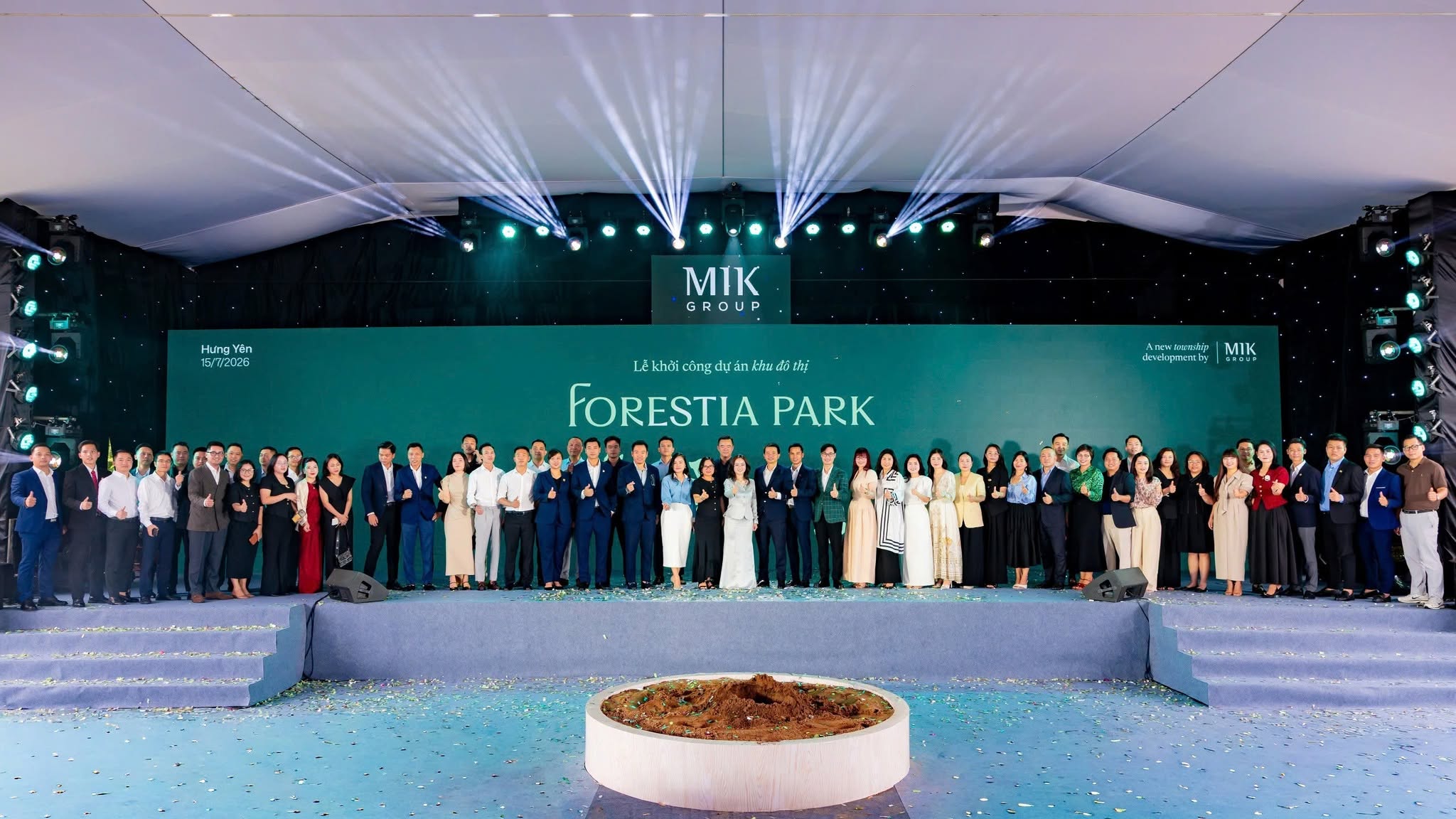RETI tham dự Lễ khởi công và khai trương Văn phòng bán hàng Forestia Park
