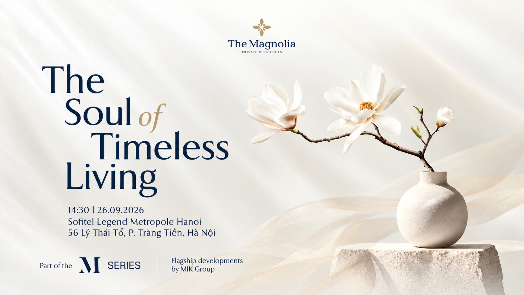 Reti đồng hành tại “The Soul of Timeless Living” – Khám phá chiều sâu phong cách sống tại The Magnolia