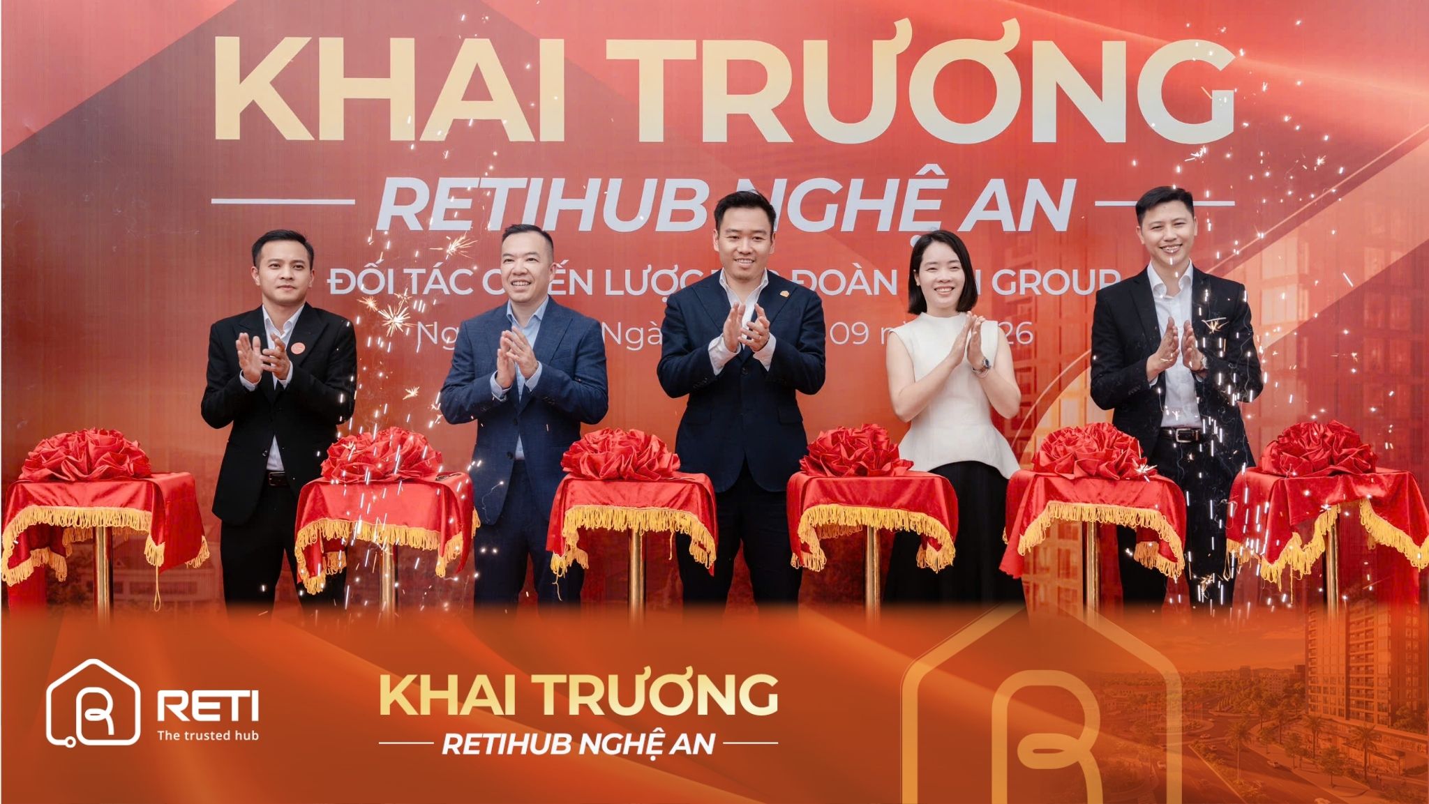 RETI chính thức khai trương RETIHUB Nghệ An – Mở ra hành trình mới tại miền Trung