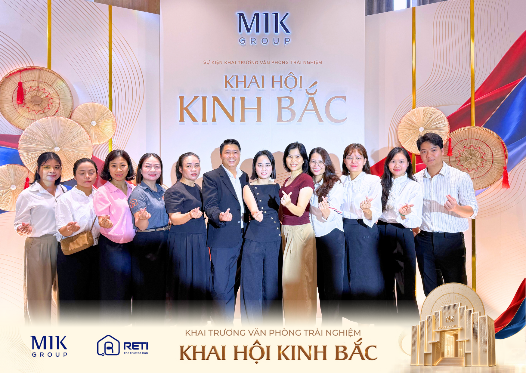 RETI tham dự “Khai Hội Kinh Bắc” – Dấu mốc khai trương Văn phòng Trải nghiệm của MIK Group