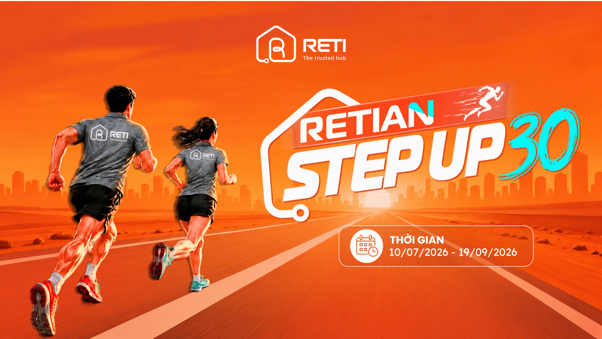 RETIAN STEP UP 30: Tổng kết hành trình chinh phục những bước chạy ý nghĩa 